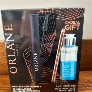 Orlane Paris Black Mascara and black Eyeliner Set